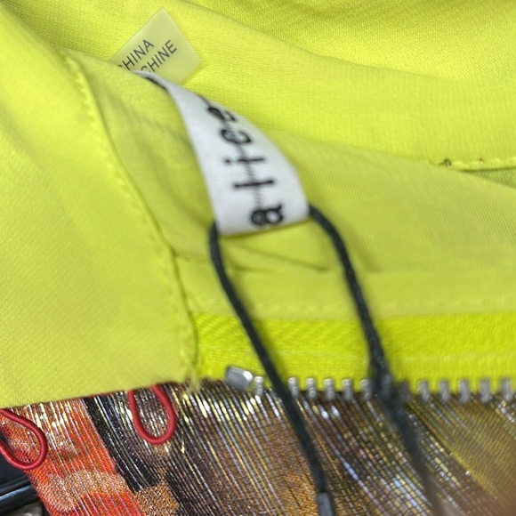 Alice + Olivia MERTIE MOCK NECK PLEATED MAXI DRESS New With Tags 6 - Picture 5 of 5